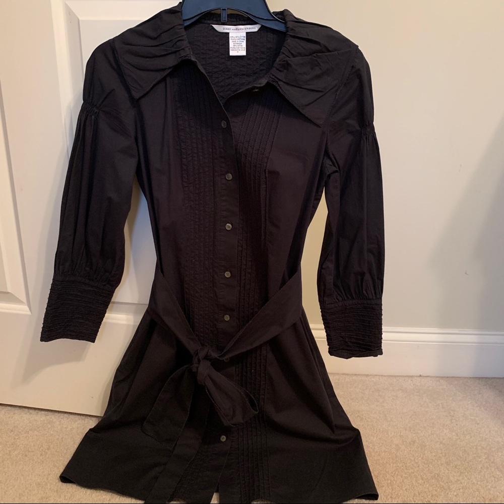 Diane Von Furstenberg Classic Black Dress